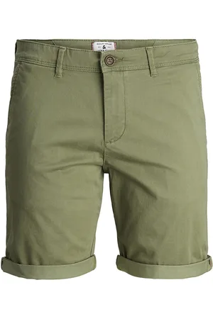JACK & JONES Jpstbowie Shorts Solid Srt Sn Green Jack & J S