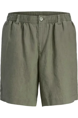 JACK & JONES Jpstbill Lawrence Linen Shorts Srt Ln Green Jack & J S