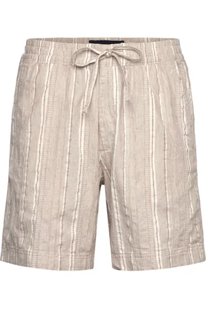 Abercrombie & Fitch Anf Mens Shorts Beige