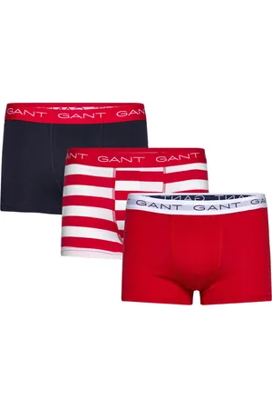 GANT Stripe Trunk 3-Pack Red