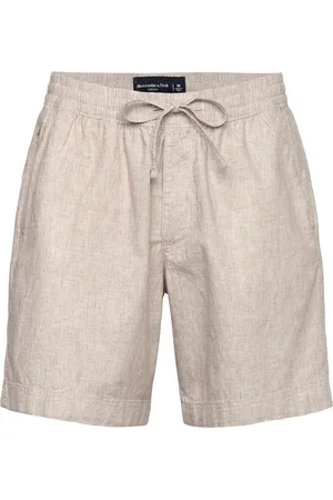 Abercrombie & Fitch Anf Mens Shorts Beige