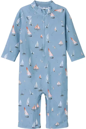 NAME IT Nmmzilo 3/4 Uv Suit Blue