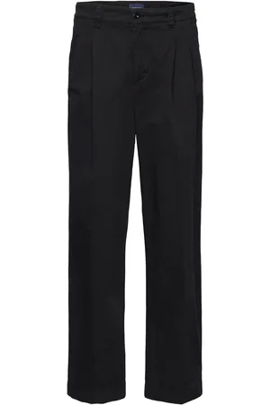 GANT D1. Pleated Volume Chinos Black