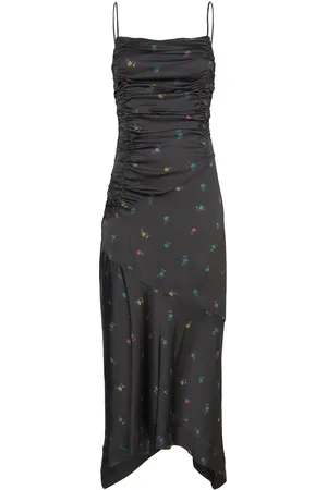 Ganni Printed Satin