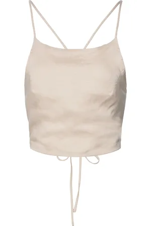 Gestuz Malougz Linen Top Cream