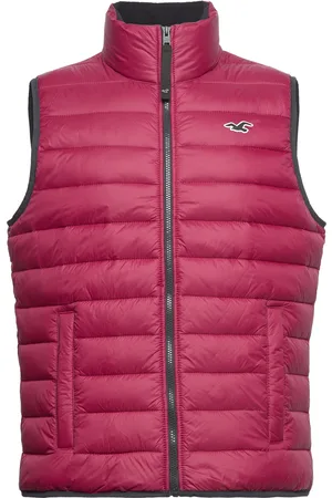 Hollister Icon Puffer Vest Webex Pink