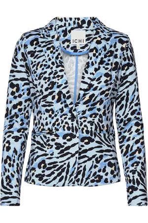 Ichi Ihkate Print Bl14 Blue