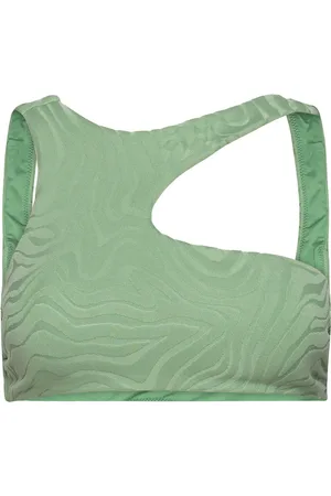 Seafolly Second Wave Assymetrical Tank Green