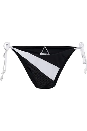 Seafolly Sliceofsplice Spliced Tie Side Rio Black