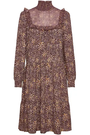 French Connection Pf Faith Fil Coupe Dress Patterned