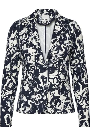 Ichi Ihkate Print Bl14 Black