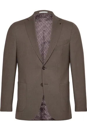 Michael Kors Flannel Blazer Brown