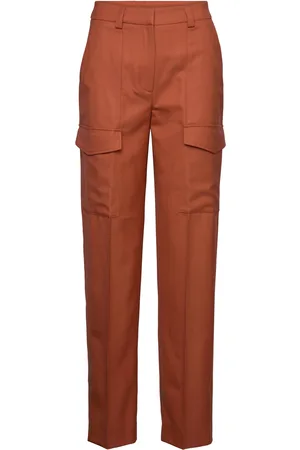 GANT Fluid Cargo Pants Red