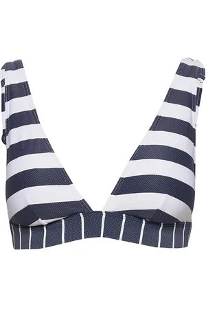 ESPRIT Non-Wired Top With Stripes Blue