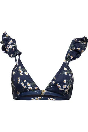Underprotection Lotusup Bikini Bra Patterned