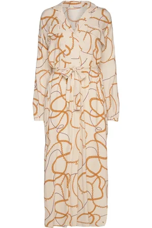 Coster Copenhagen Long Shirt Dress In Beige