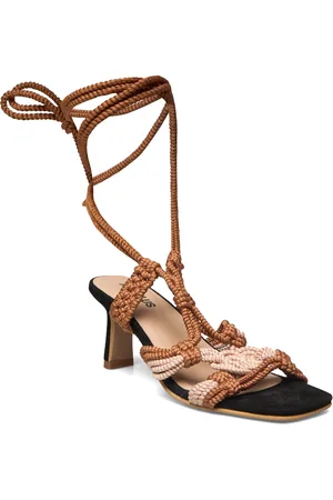 ANGULUS Sandals - Block Heels Brown
