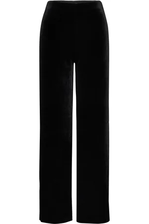MANGO Velvet Wideleg Trousers