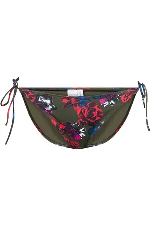 Calvin Klein String Side Tie Bikini Print Patterned