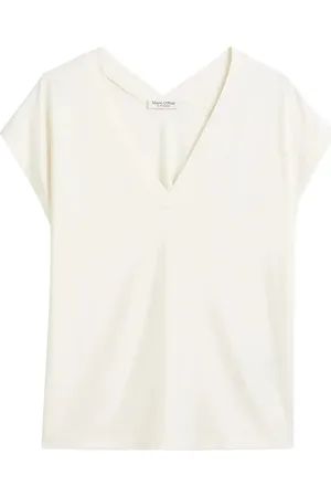 Marc O’ Polo T-Shirts Short Sleeve Cream