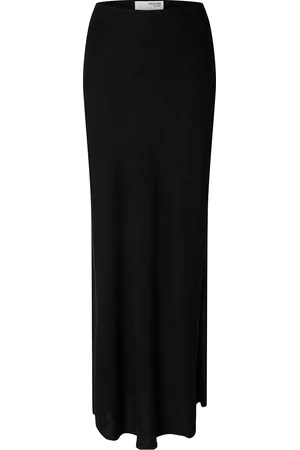SELECTED Slfviva-Lena Hw Ankle Sun Skirt
