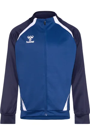 Hummel Hmllead 2.0 Track Zip Jacket Kids Blue