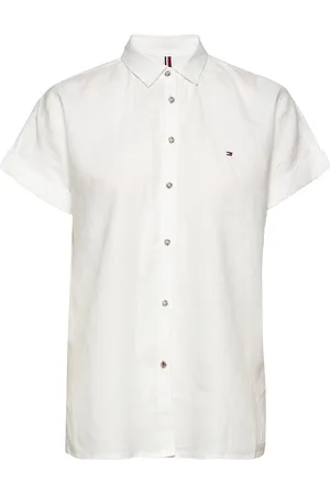 Tommy Hilfiger Linen Relaxed Shirt Ss White