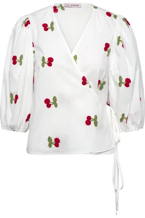 A-View Rebekka Fruit Blouse White