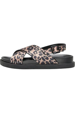 ONLY Onlminnie-2 Leo Slingback Sandal Patterned
