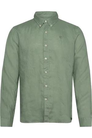 Timberland Linen Shirt Green