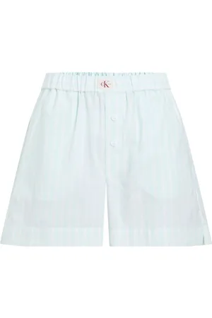 Calvin Klein Summer Poplin Boxer Short Blue