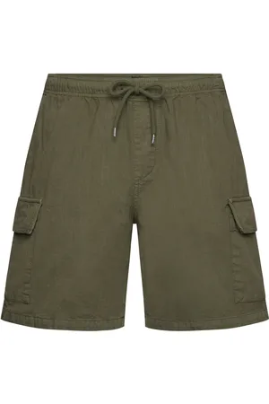 Mads Norgaard Cotton Ripstop Cargo Shorts Green