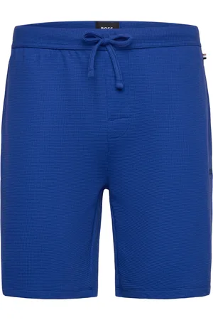 HUGO BOSS Waffle Shorts Blue