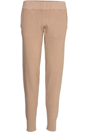 SELECTED Slfbrinley Mw Knit Pant B Beige