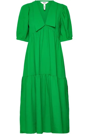 Object Objalaia 2/4 Long Dress A Div Green