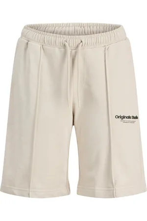 JACK & JONES Jpstvesterbro Sweat Shorts Gms Sn Jnr Cream Jack & J S