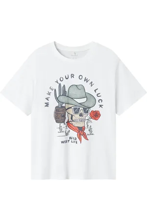 NAME IT Nkmhals Ss Nreg Top White