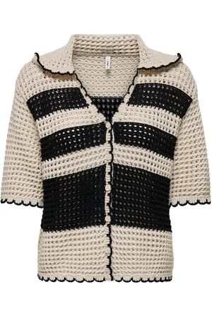 ONLY Onllucie Life 3/4 Cardigan Knt Beige