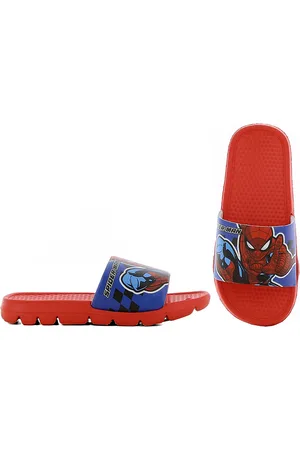 Leomil Spiderman Slippers Red