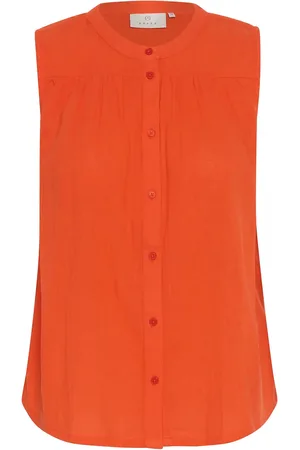 Kaffe Kapauline Top Orange