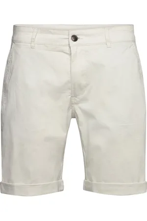 Lindbergh Superflex Chino Shorts White
