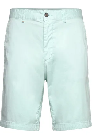 HUGO BOSS Chino-Slim-Shorts Blue