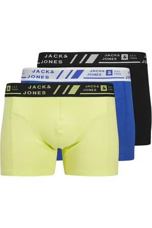 JACK & JONES Jacangus Solid Trunks 3 Pack Blue Jack & J S