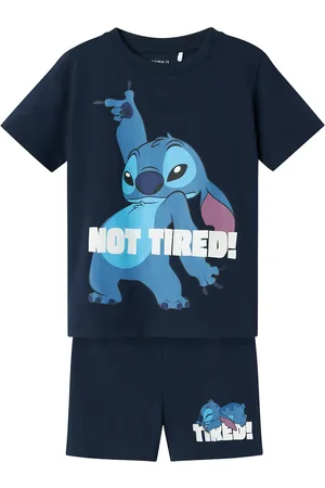 NAME IT Nmmarush Stitch Nreg Ss Nightset Wdi Navy