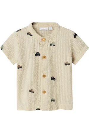 NAME IT Nbmhaffi Ss Shirt Beige