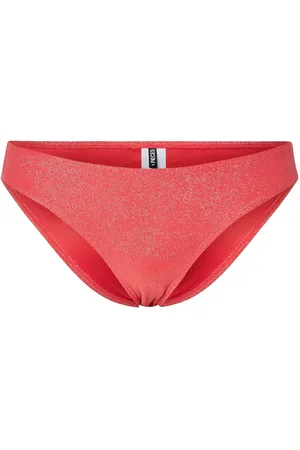 Pieces® Pclaomi Lurex Bikini Brief Bc Red