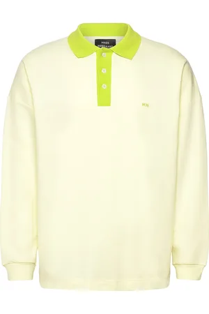Mads Norgaard Light Terry Polo Sweat Yellow