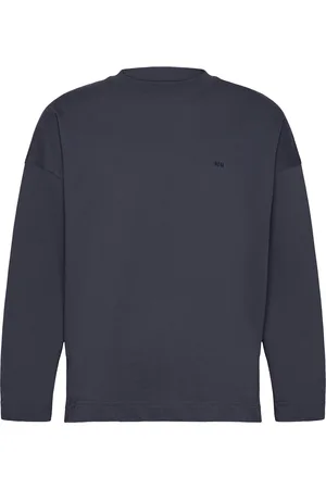 Mads Norgaard Light Terry Aksel Sweat Navy
