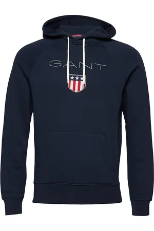 GANT Shield Hoodie Navy