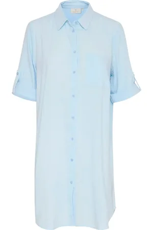 Kaffe Kapauline Shirt Dress Blue